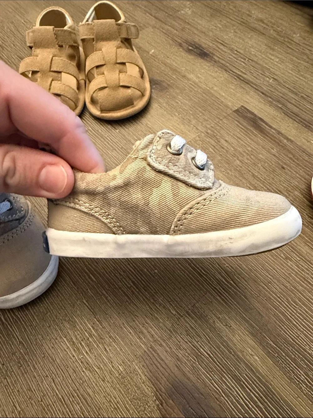 Baby Sperry’s & Janie & Jack Sandals Beige/Tan - 3M